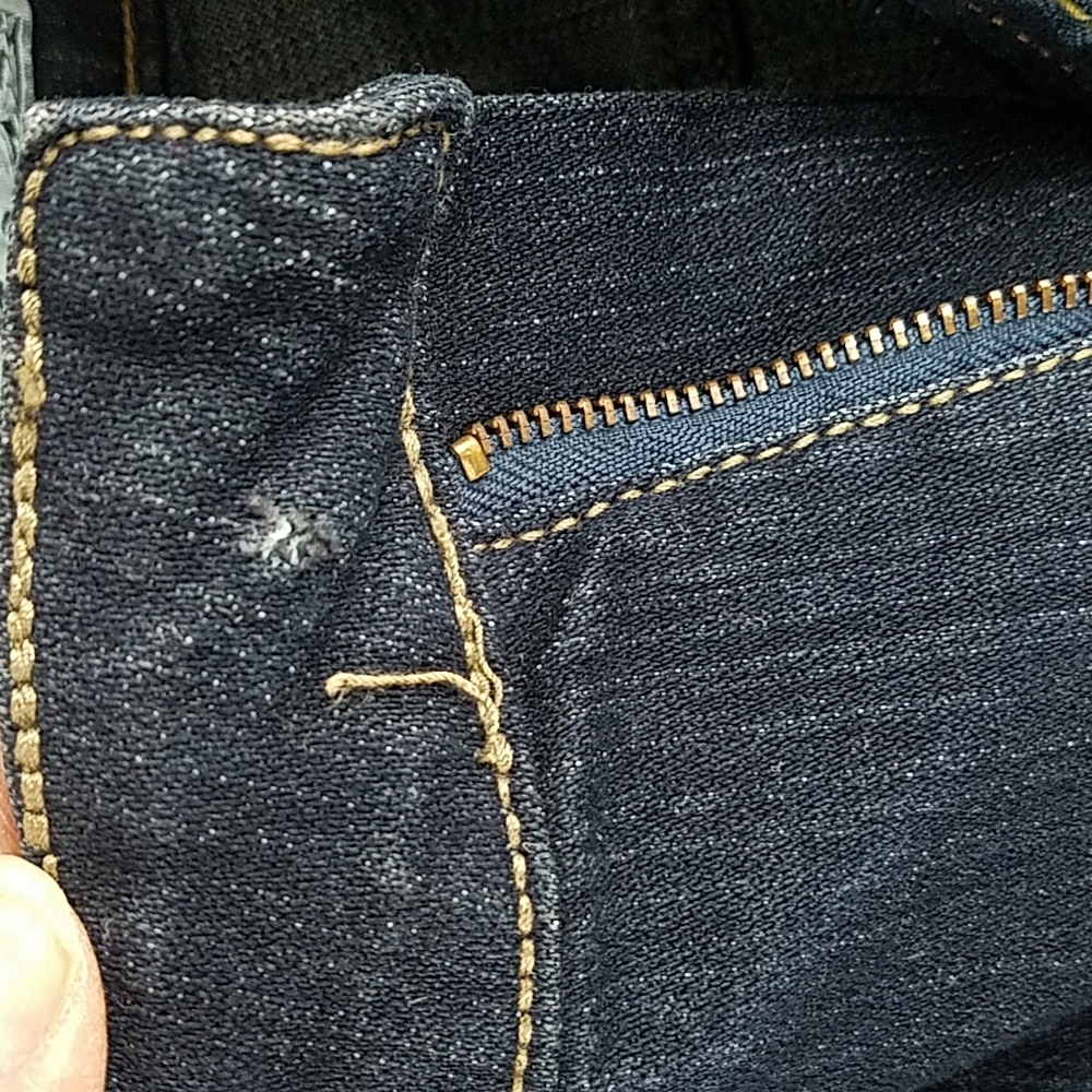 Garty, 0211, Blue Jeans, with embellishments on back pockets, Sz 20 - Picture 7 of 12